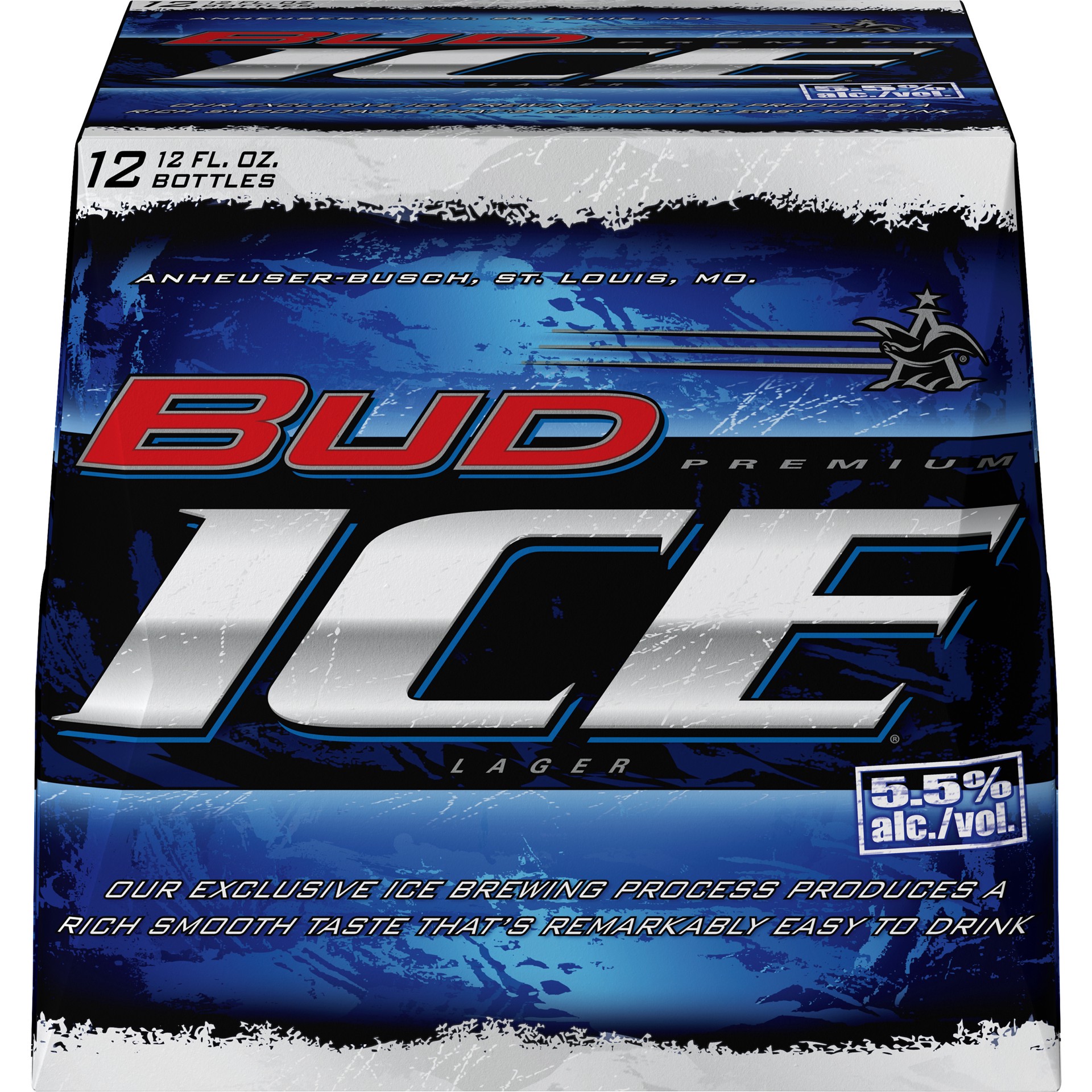 slide 3 of 5, Bud Ice Premium Lager Beer 12 - 12 fl oz Bottles, 12 ct; 12 oz