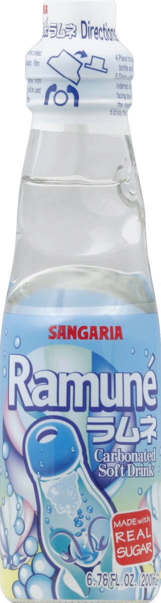 slide 4 of 4, Sangaria Original Ramune, 6.76 oz