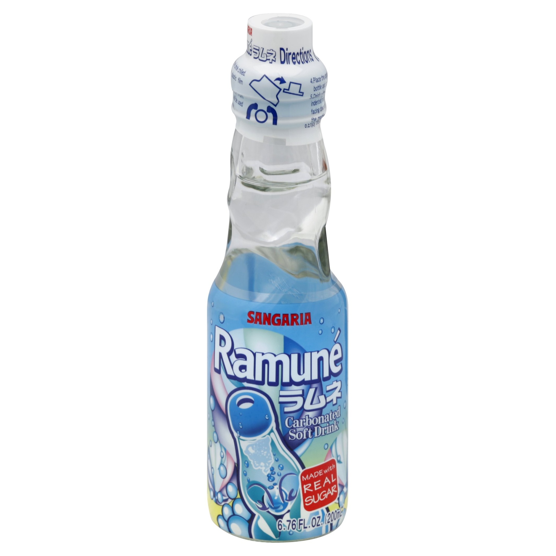 slide 1 of 4, Sangaria Original Ramune, 6.76 oz