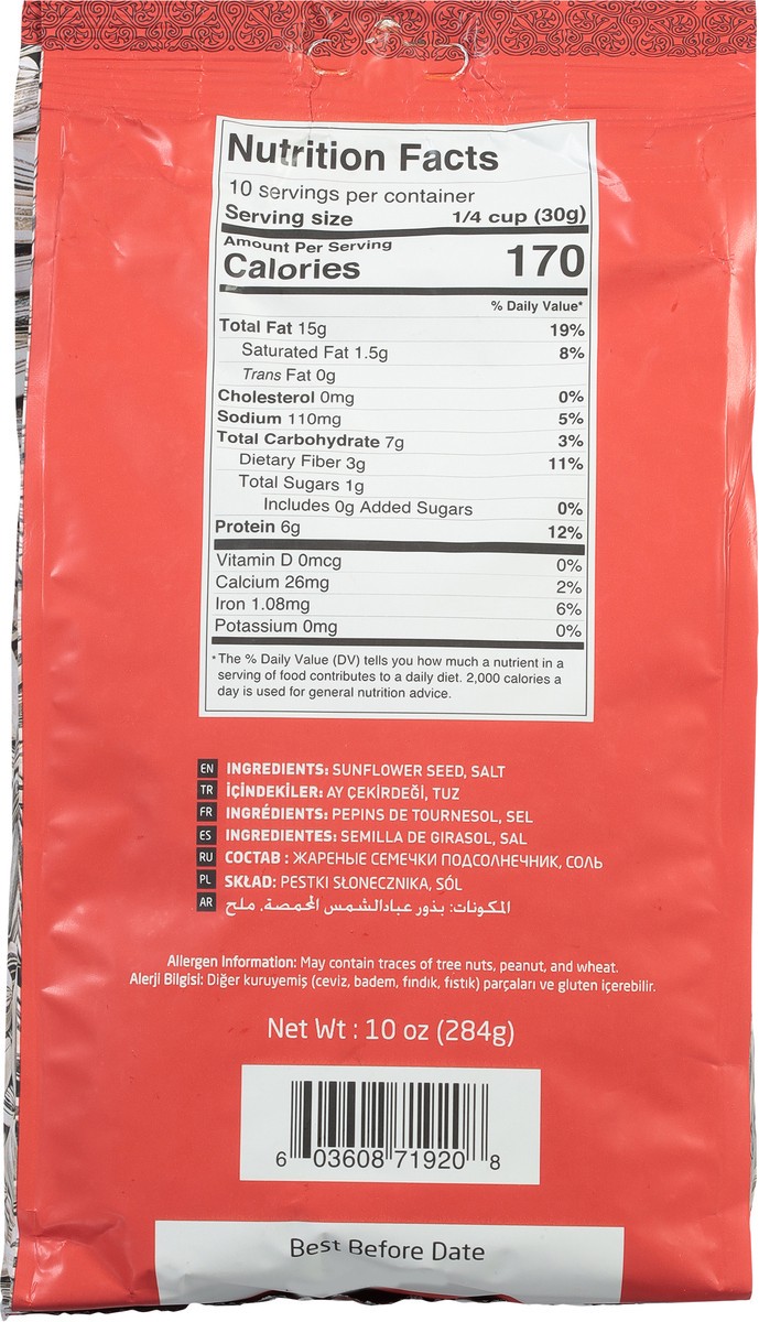 slide 3 of 13, Mr. Nut Salted Roasted Sunflower Seeds - 10 oz, 10 oz