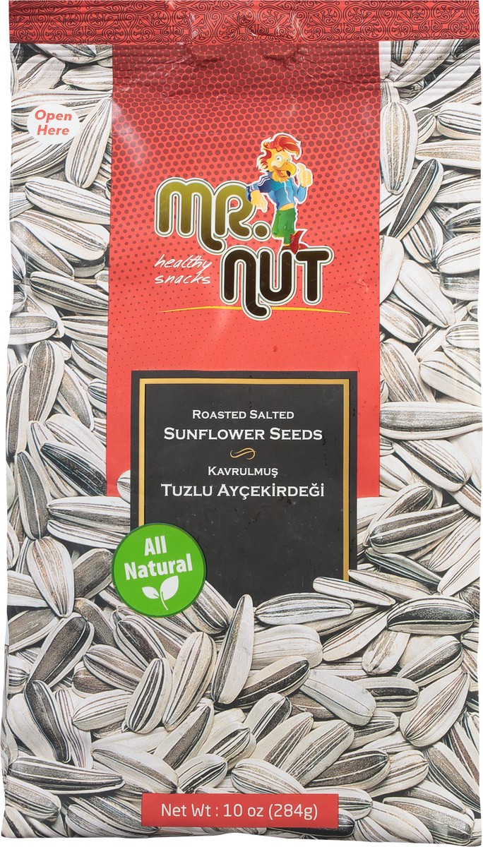 slide 2 of 13, Mr. Nut Salted Roasted Sunflower Seeds - 10 oz, 10 oz
