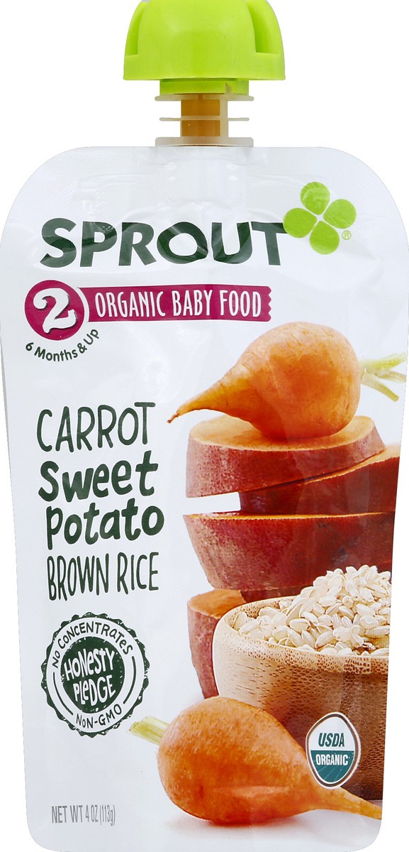 slide 1 of 3, Sprout Baby Food 4 oz, 4 oz