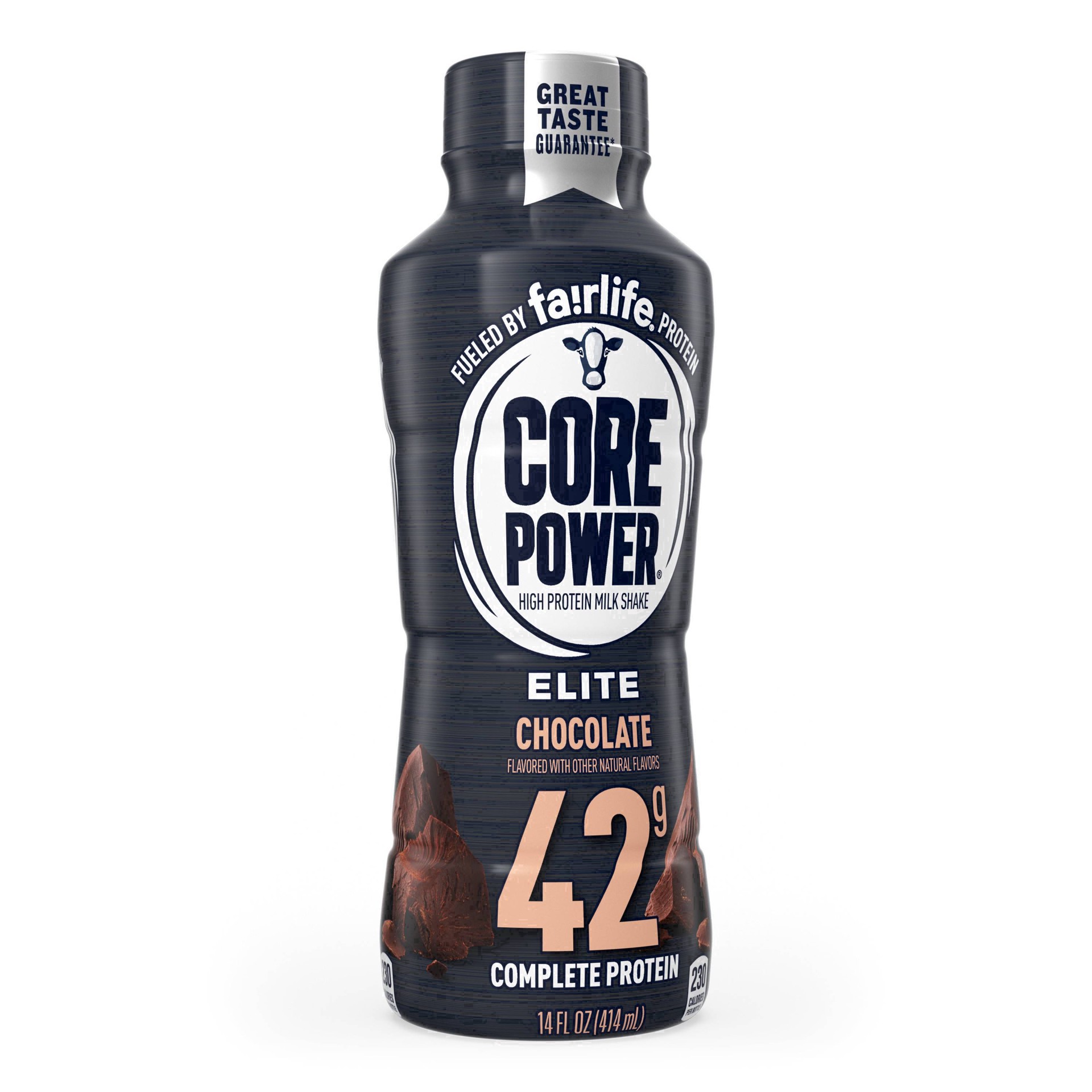 slide 73 of 106, Core Power Elite High Protein Chocolate Milk Shake 14 fl oz, 42 gram, 14 oz