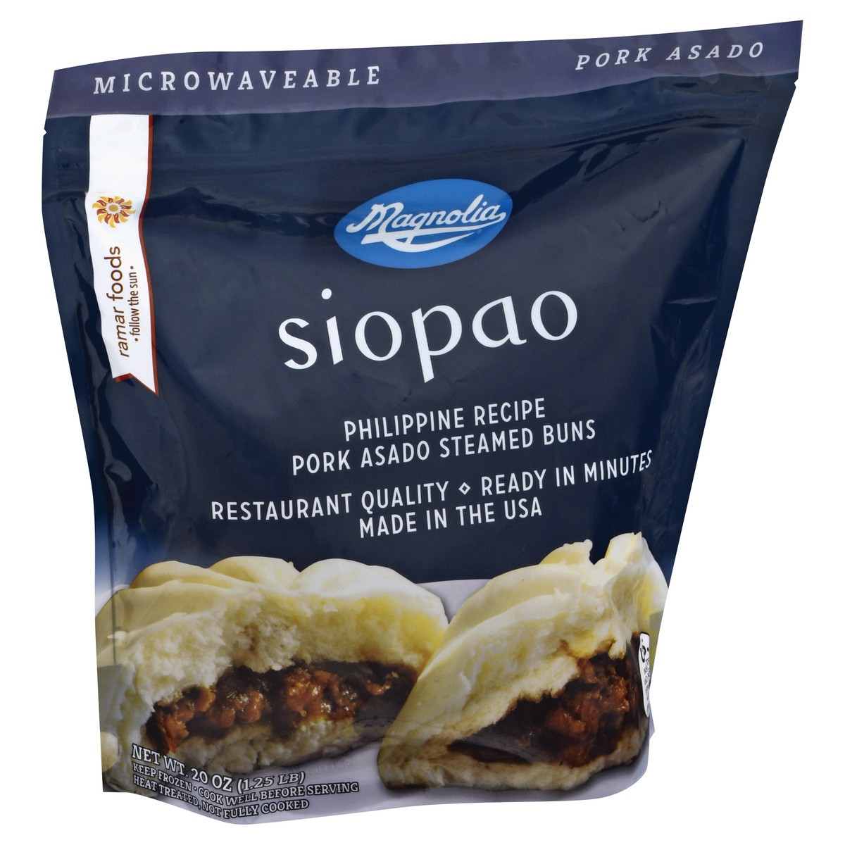 slide 2 of 11, Best Taste Pork Asado Siaopao, 20 oz
