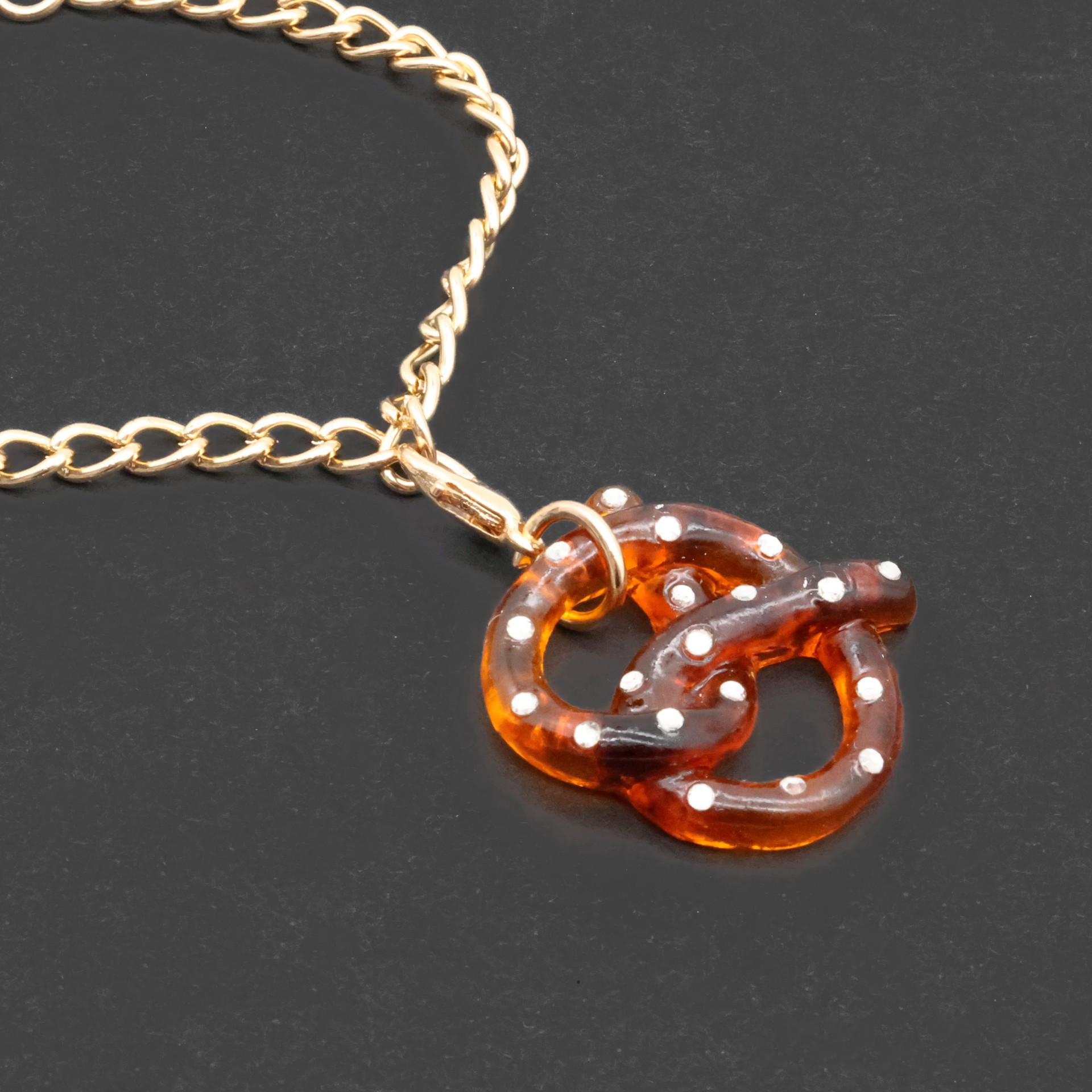 slide 4 of 4, Pretzel Charm By Bead Landing, 1.08 in x 1.12 in