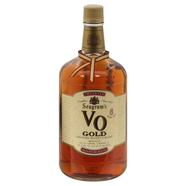 slide 1 of 1, Seagram's VO Gold Canadian Whisky Blend, 1.75 liter