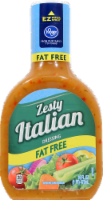 slide 1 of 1, Kroger Fat Free Zesty Italian Dressing, 16 fl oz