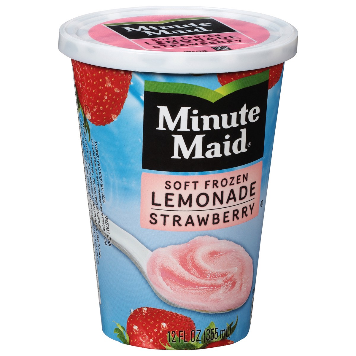 slide 6 of 9, Minute Maid Soft Frozen Strawberry Lemonade 12 fl oz, 12 fl oz