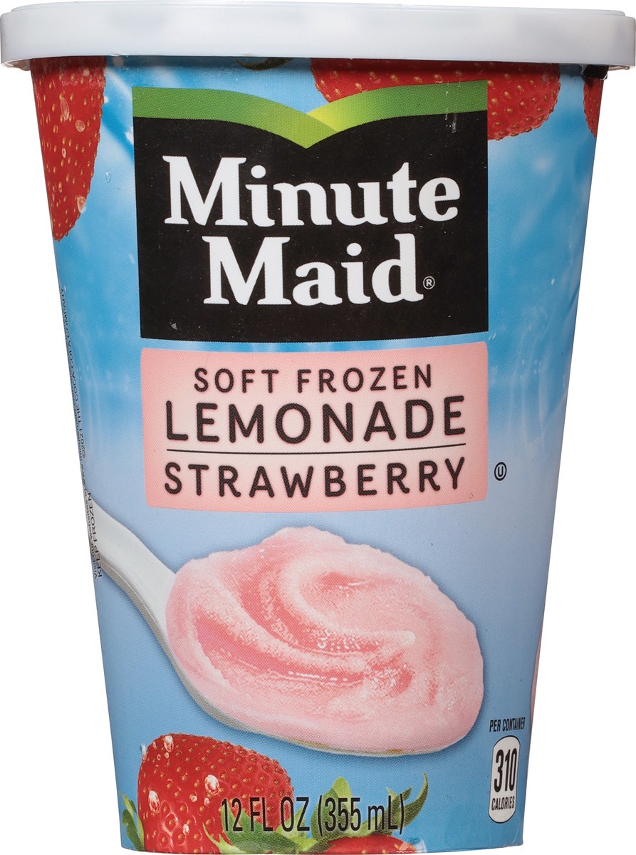 slide 8 of 9, Minute Maid Soft Frozen Strawberry Lemonade 12 fl oz, 12 fl oz