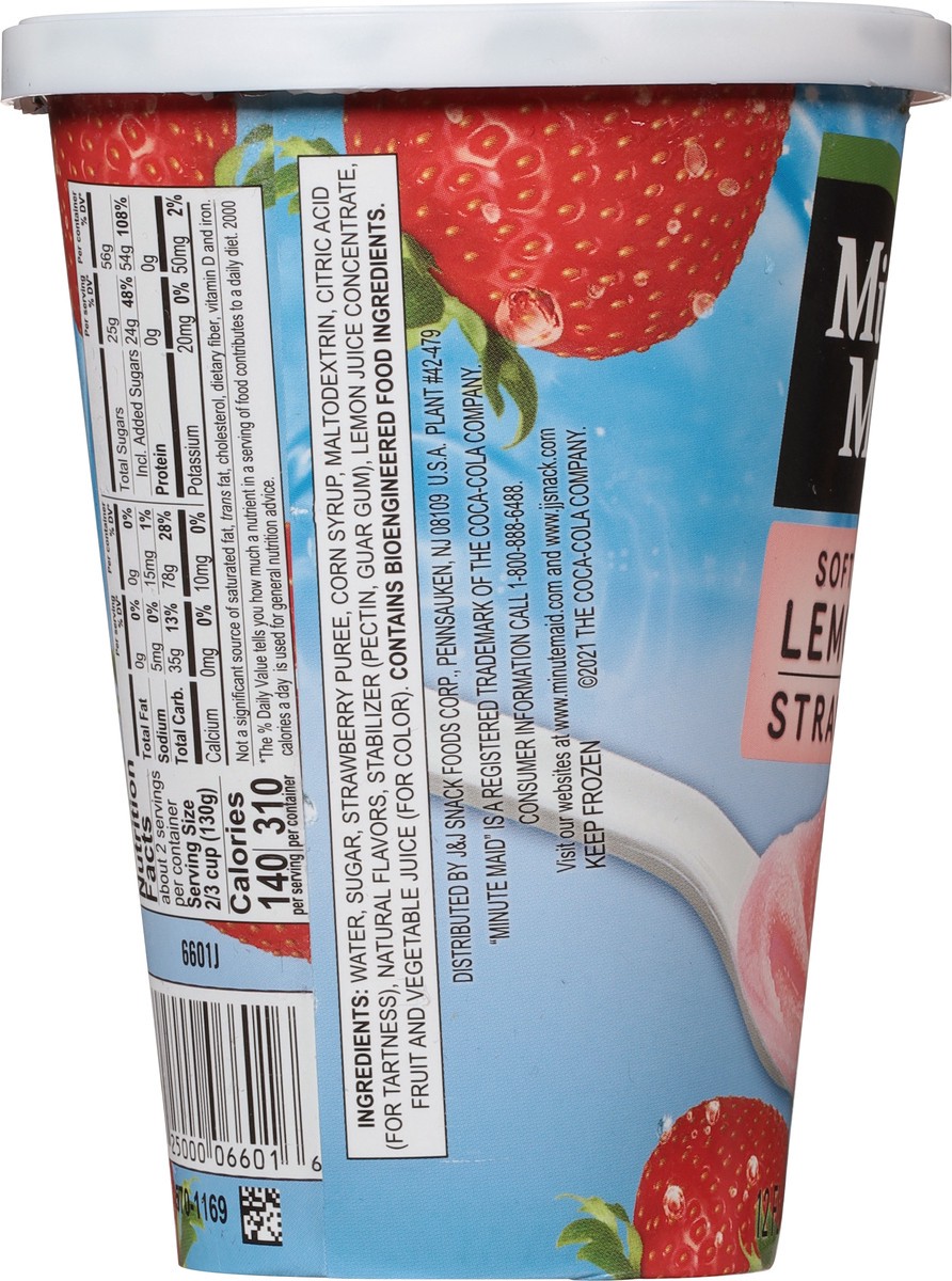 slide 2 of 9, Minute Maid Soft Frozen Strawberry Lemonade 12 fl oz, 12 fl oz