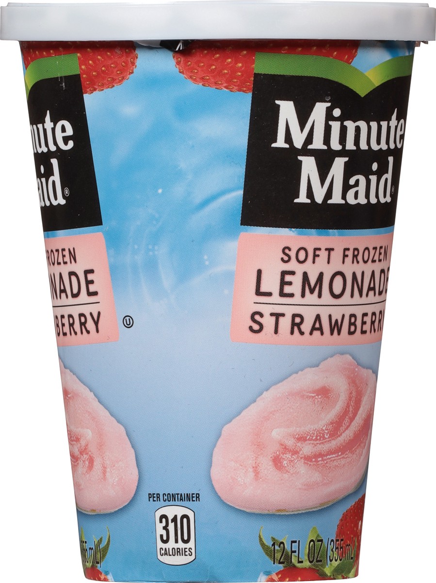 slide 3 of 9, Minute Maid Soft Frozen Strawberry Lemonade 12 fl oz, 12 fl oz