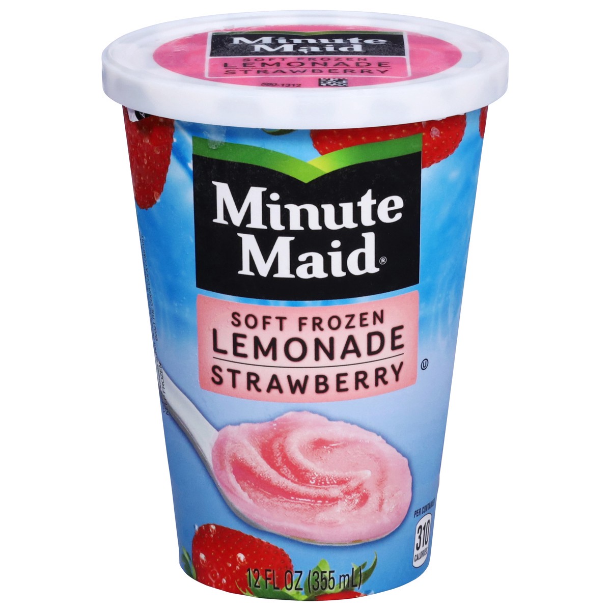 slide 1 of 9, Minute Maid Soft Frozen Strawberry Lemonade 12 fl oz, 12 fl oz