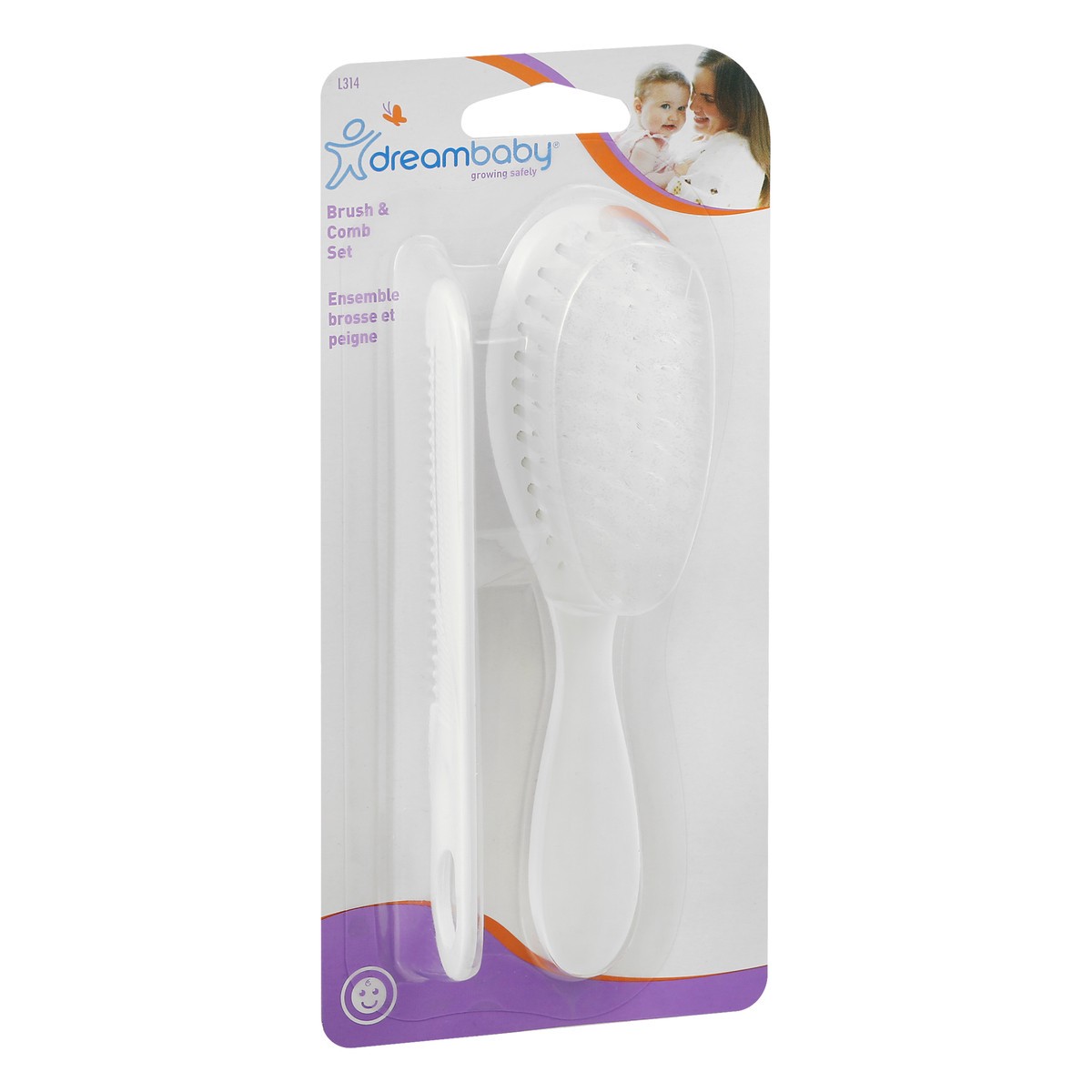 slide 6 of 11, Dreambaby Baby Set Brush Comb, 1 ct