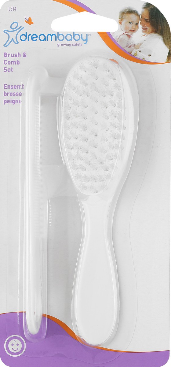 slide 4 of 11, Dreambaby Baby Set Brush Comb, 1 ct