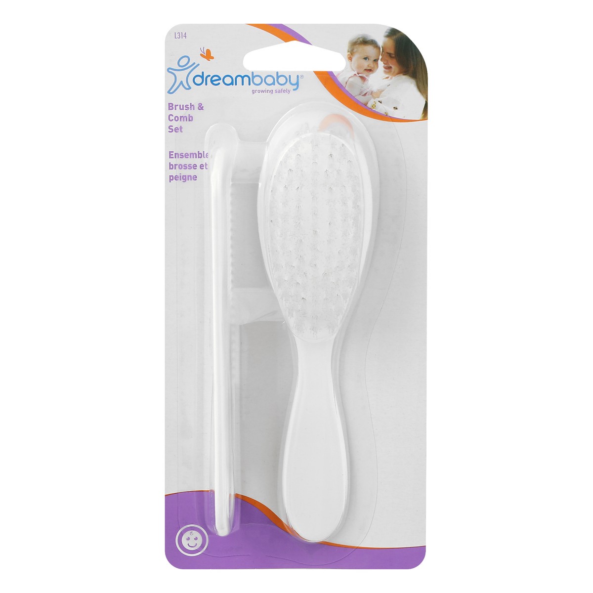 slide 7 of 11, Dreambaby Baby Set Brush Comb, 1 ct