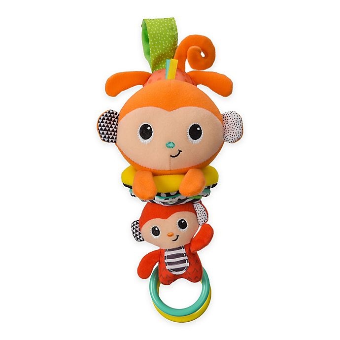 slide 1 of 4, Infantino Textured Sensory Pal Monkey, 1 ct