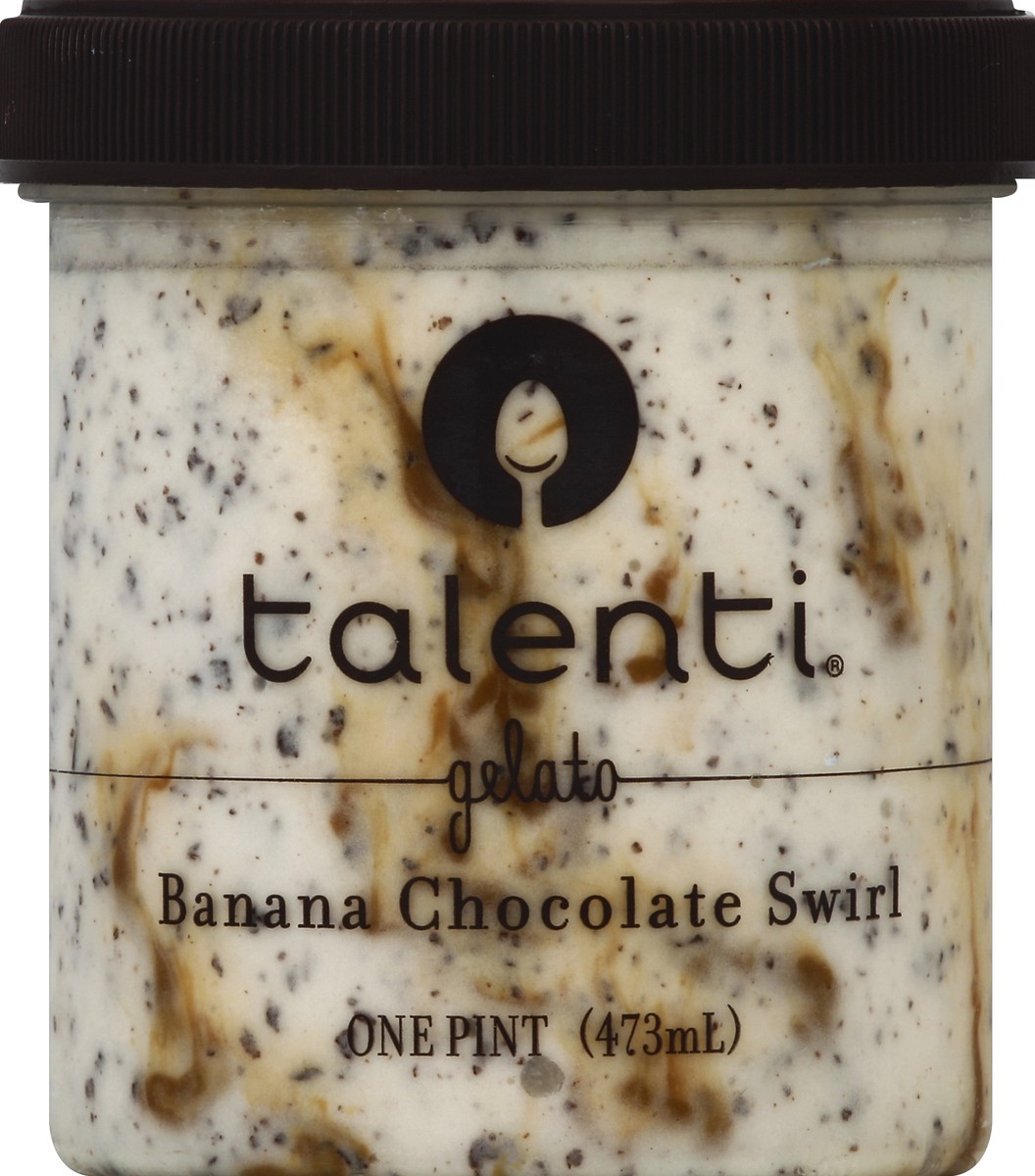 slide 5 of 6, Talenti Banana Chocolate Swirl Gelato, 16 oz
