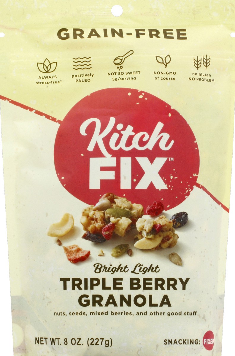 slide 5 of 6, Kitchfix Granola 8 oz, 8 oz