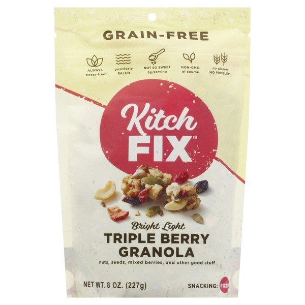 slide 1 of 6, Kitchfix Granola 8 oz, 8 oz