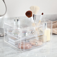 slide 7 of 29, InterDesign Idesign 2-Drawer Side Organizer - Clear, 1 ct