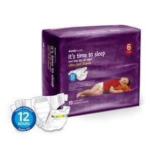 slide 1 of 1, CVS Health Overnight Diapers Size 6, 19 ct