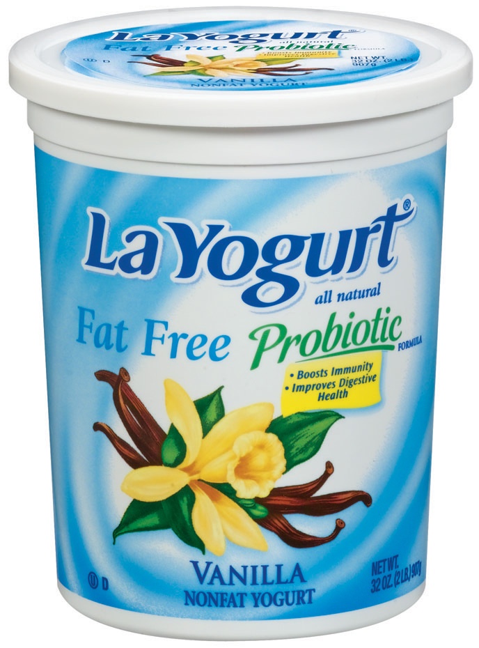 slide 1 of 1, La Yogurt Nf Vanilla, 32 oz