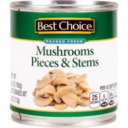 Best Choice Mushroom Pieces & Stem