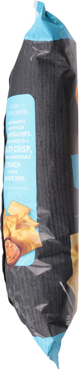 slide 6 of 17, Crav'n Flavor Baked Sea Salt Pita Chips 18 oz, 18 oz