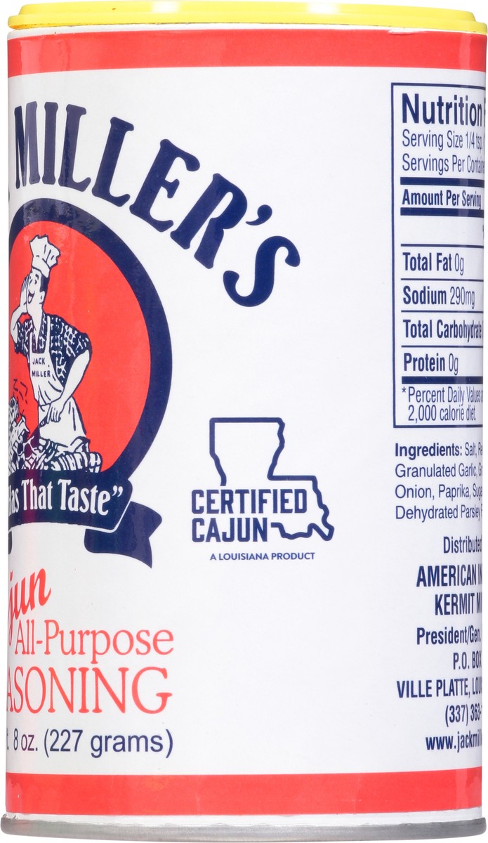 slide 11 of 12, Jack Miller's All-Purpose Cajun Seasoning 8 oz, 8 oz