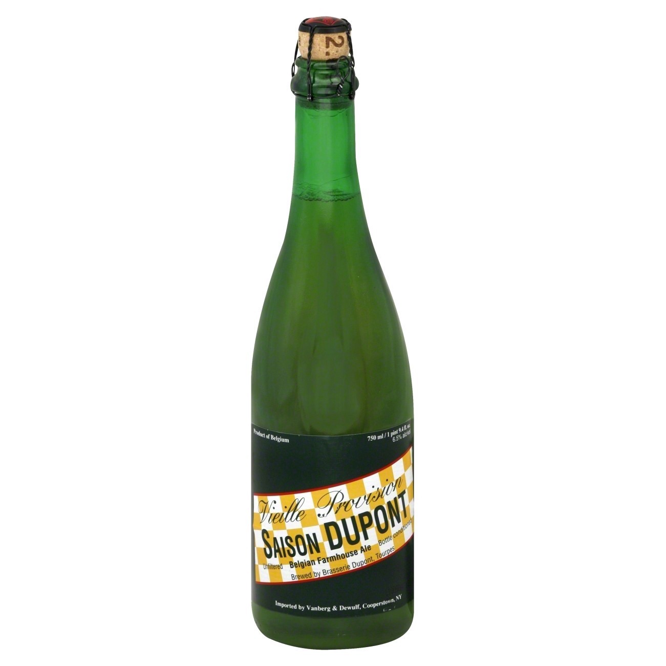 slide 1 of 1, DuPont Saison Dupont Belgian Farmhouse Ale Beer - 750ml Bottle, 750 ml