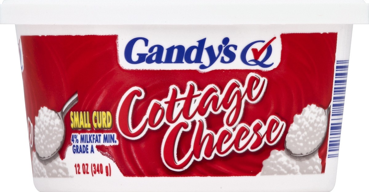 slide 3 of 3, Gandy's Cottage Cheese 12 oz, 12 oz