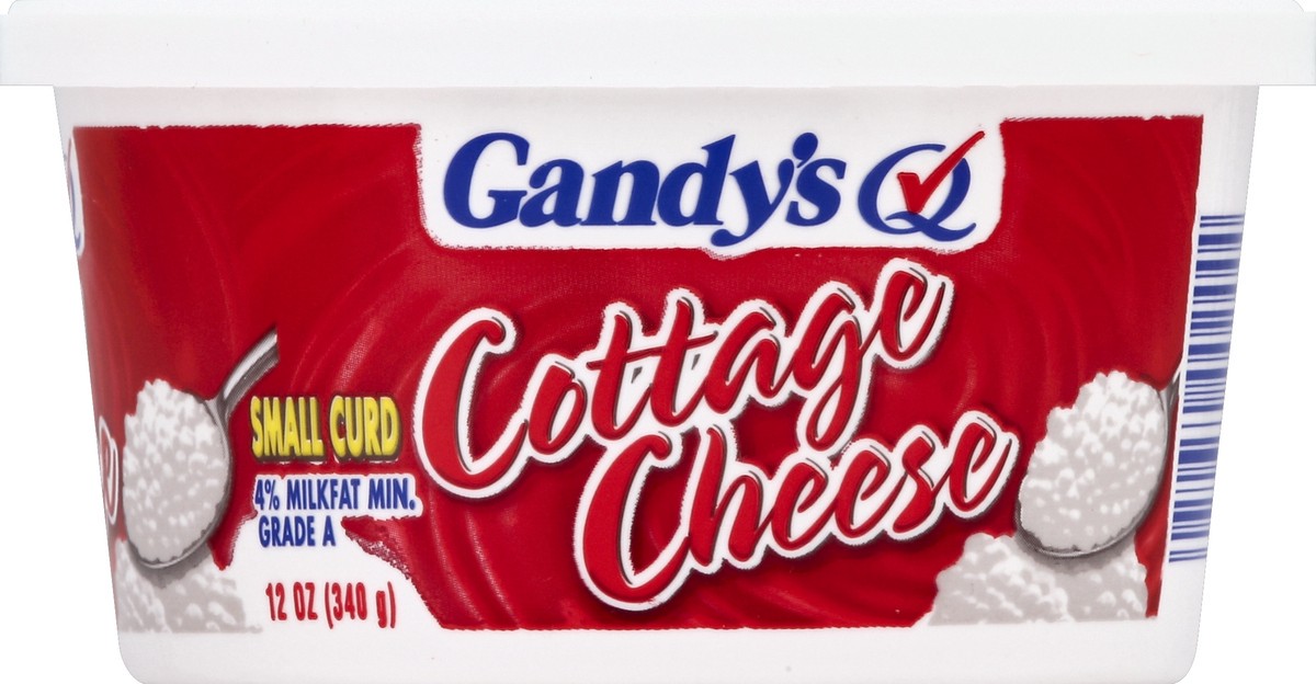 slide 1 of 3, Gandy's Cottage Cheese 12 oz, 12 oz