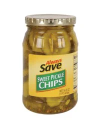 Always Save Sweet Pickle Chips - 16 oz