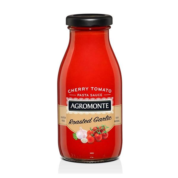 slide 1 of 1, Agromonte Pasta Sauce Of Cherry Tomato And Roasted Garlic, 9.17 oz