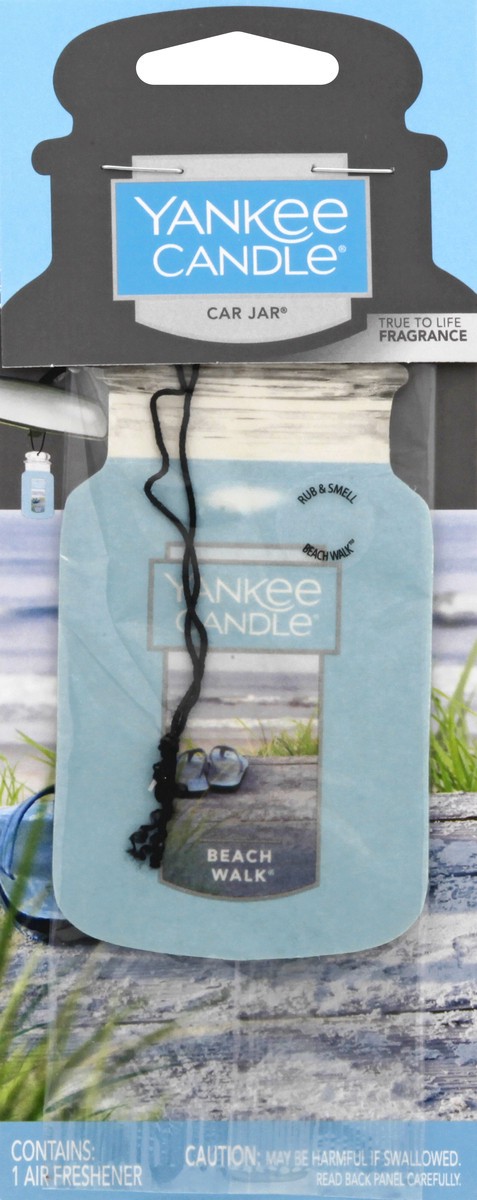 slide 8 of 9, Yankee Candle Car Jar Beach Walk Air Freshener 1 ea, 1 ea