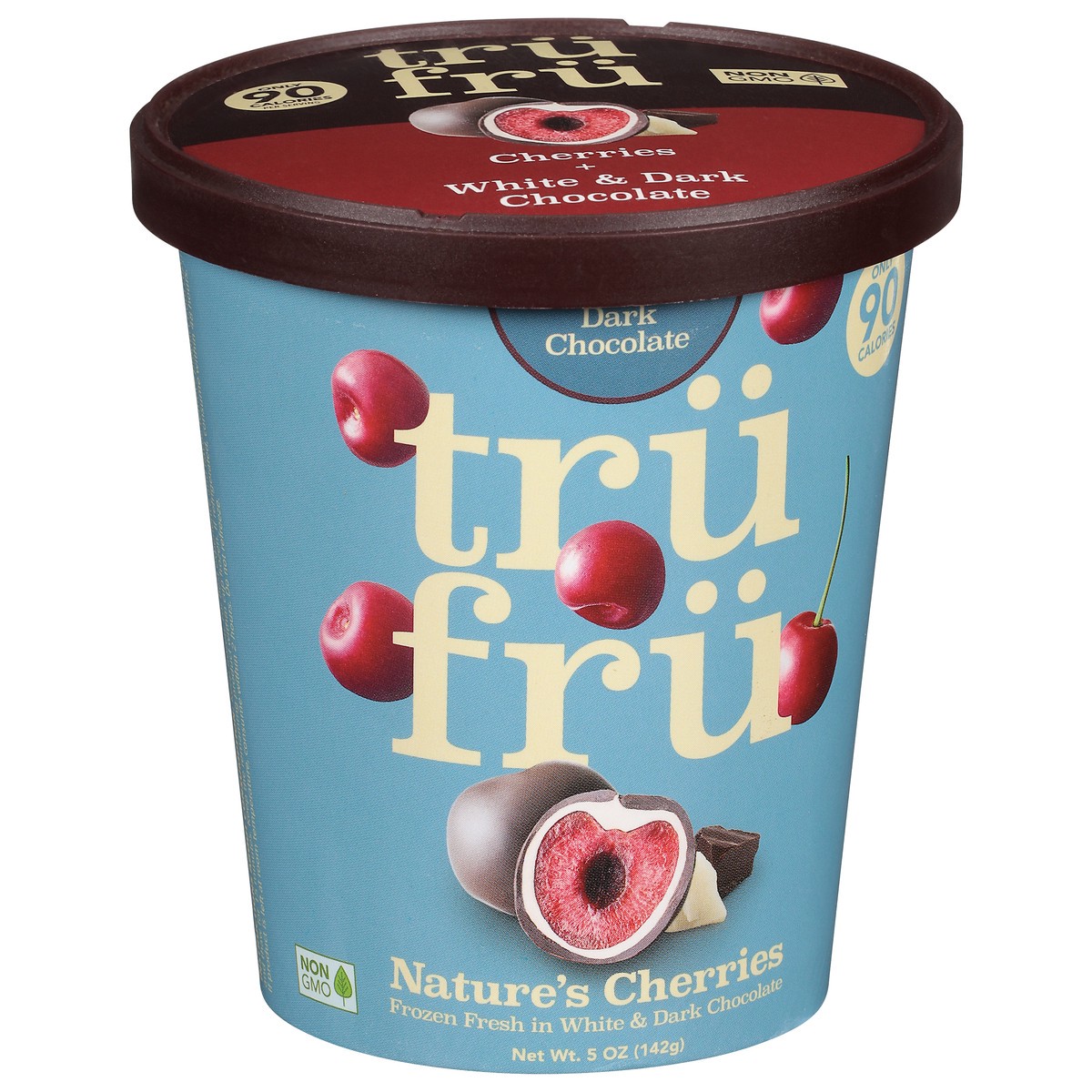 slide 2 of 9, Tru Fru Cherry White Dark Chocolate, 5 oz