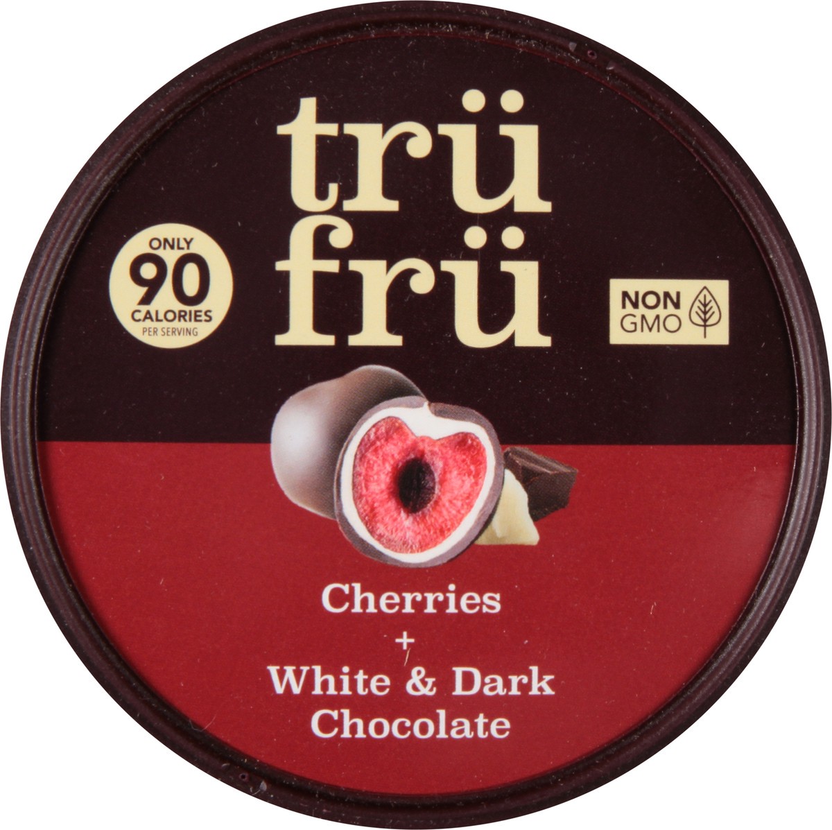 slide 9 of 9, Tru Fru Cherry White Dark Chocolate, 5 oz