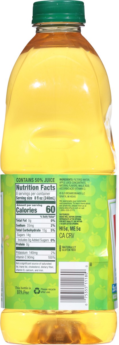 slide 12 of 13, Old Orchard for Kids Apple Juice Drink - 64 fl oz, 64 fl oz