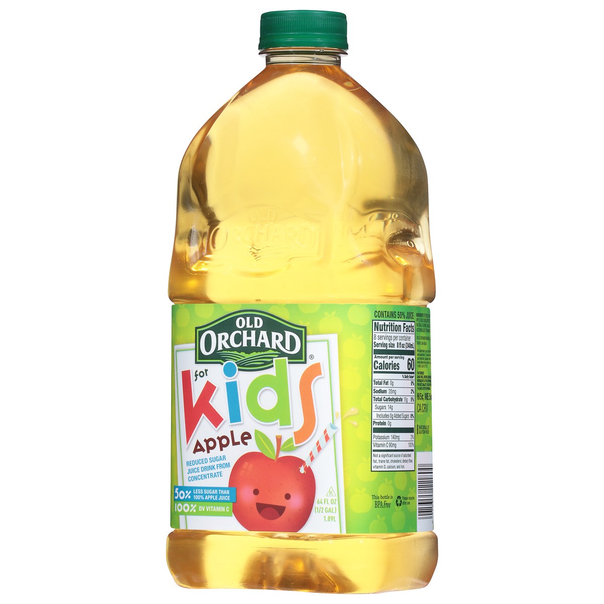 slide 10 of 13, Old Orchard for Kids Apple Juice Drink - 64 fl oz, 64 fl oz