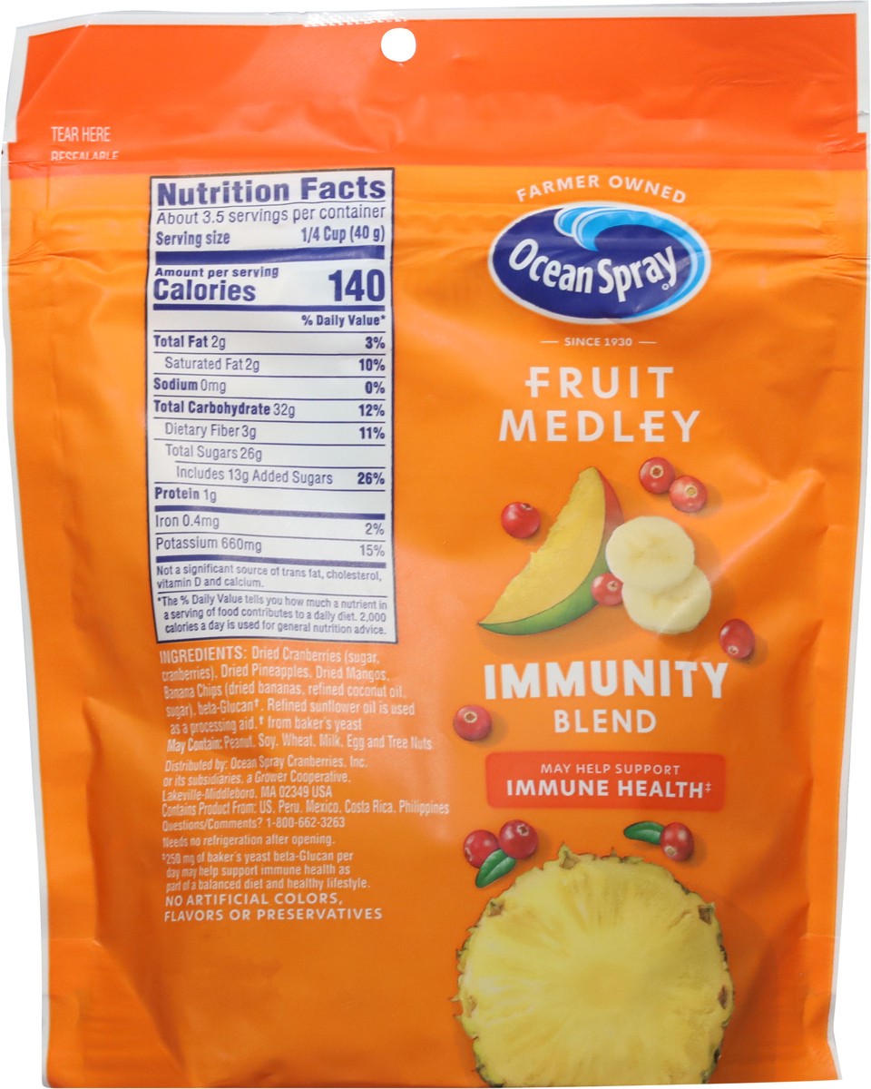 slide 10 of 11, Ocean Spray Immunity Blend Fruit Medley 5 oz, 5 oz