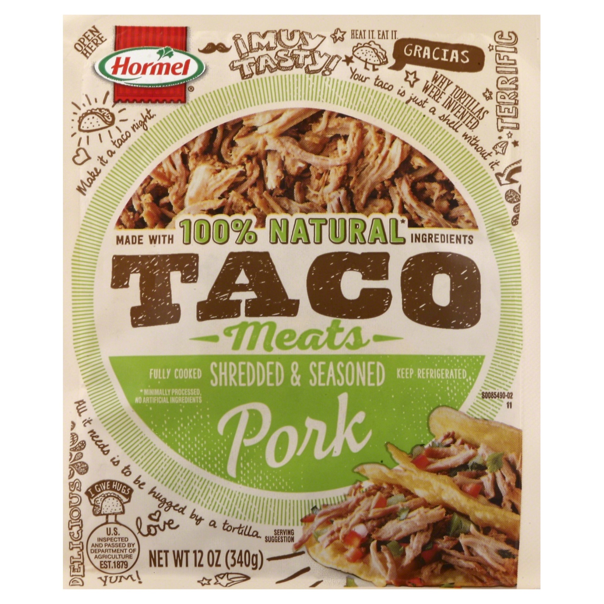 slide 1 of 5, Hormel Taco Meats 12 oz, 12 oz