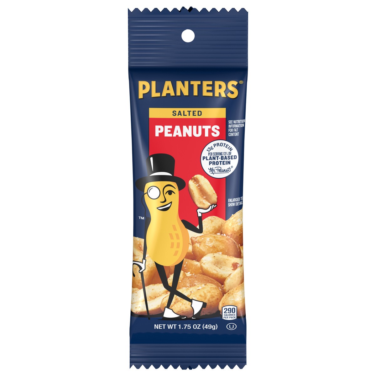 slide 8 of 13, Planters Salted Peanuts 1.75 oz, 1.75 oz