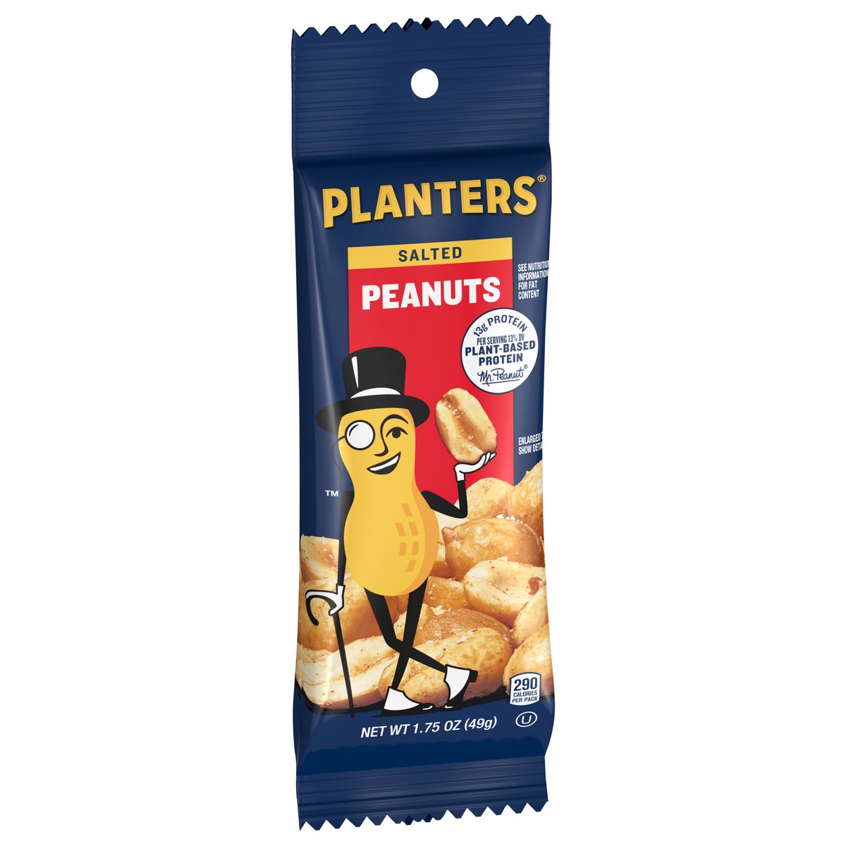 slide 6 of 13, Planters Salted Peanuts 1.75 oz, 1.75 oz