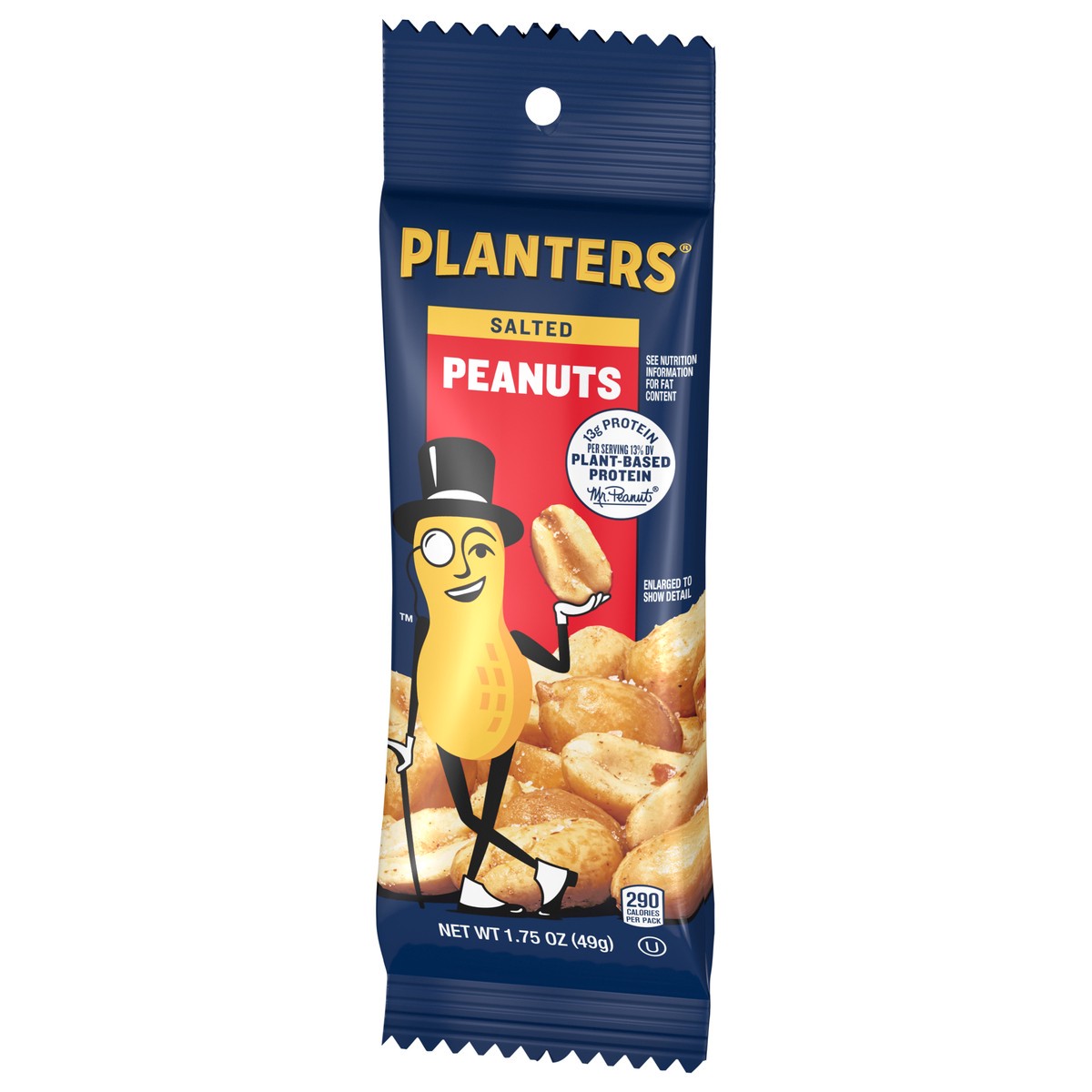 slide 9 of 13, Planters Salted Peanuts 1.75 oz, 1.75 oz