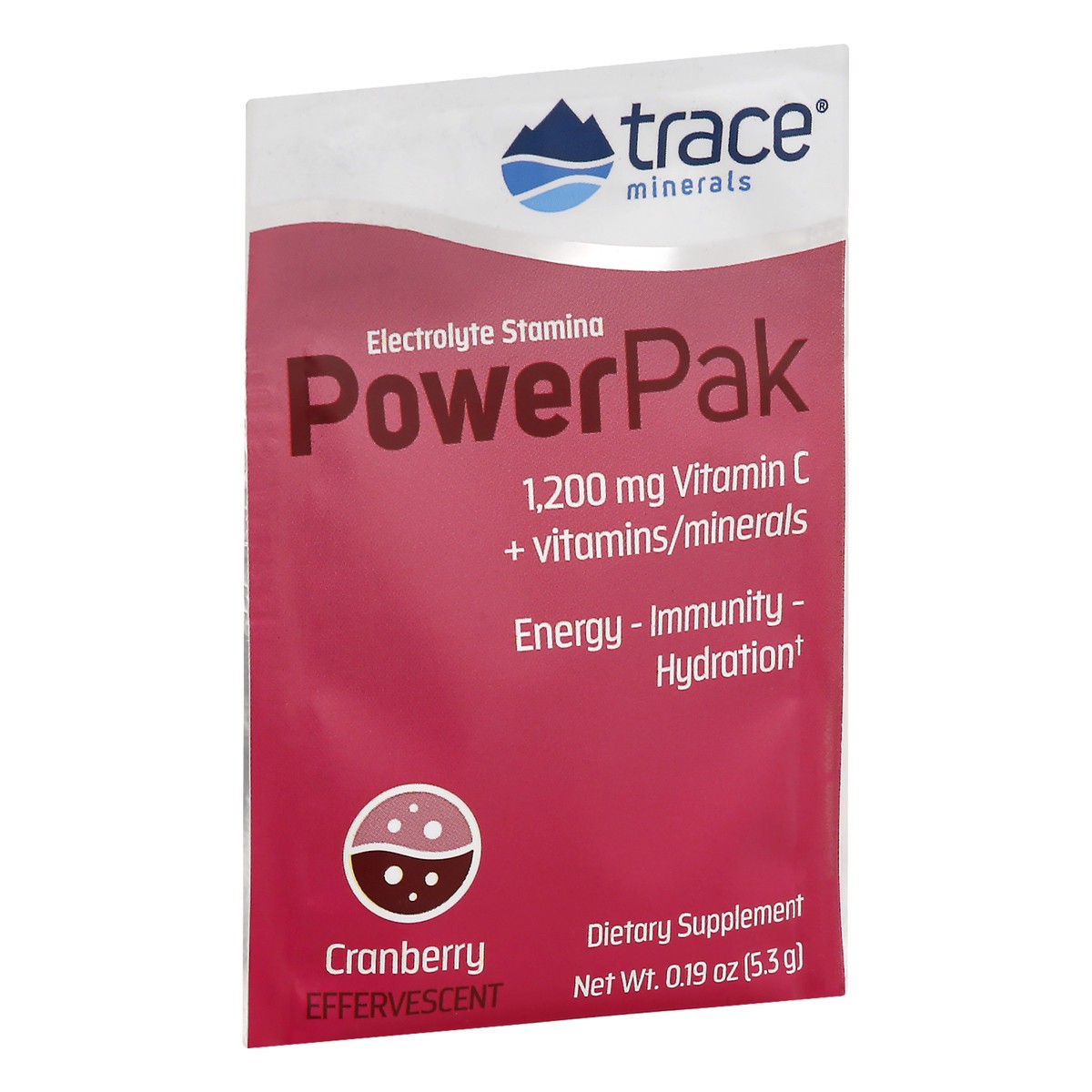 slide 2 of 9, Trace Power Pak Effervescent Cranberry Electrolyte Stamina 0.19 oz, 0.19 oz