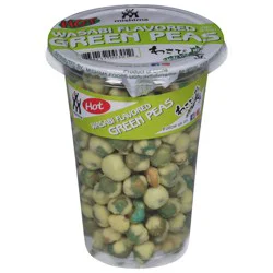 Mishima Hot Wasabi Flavored Green Peas 3 oz
