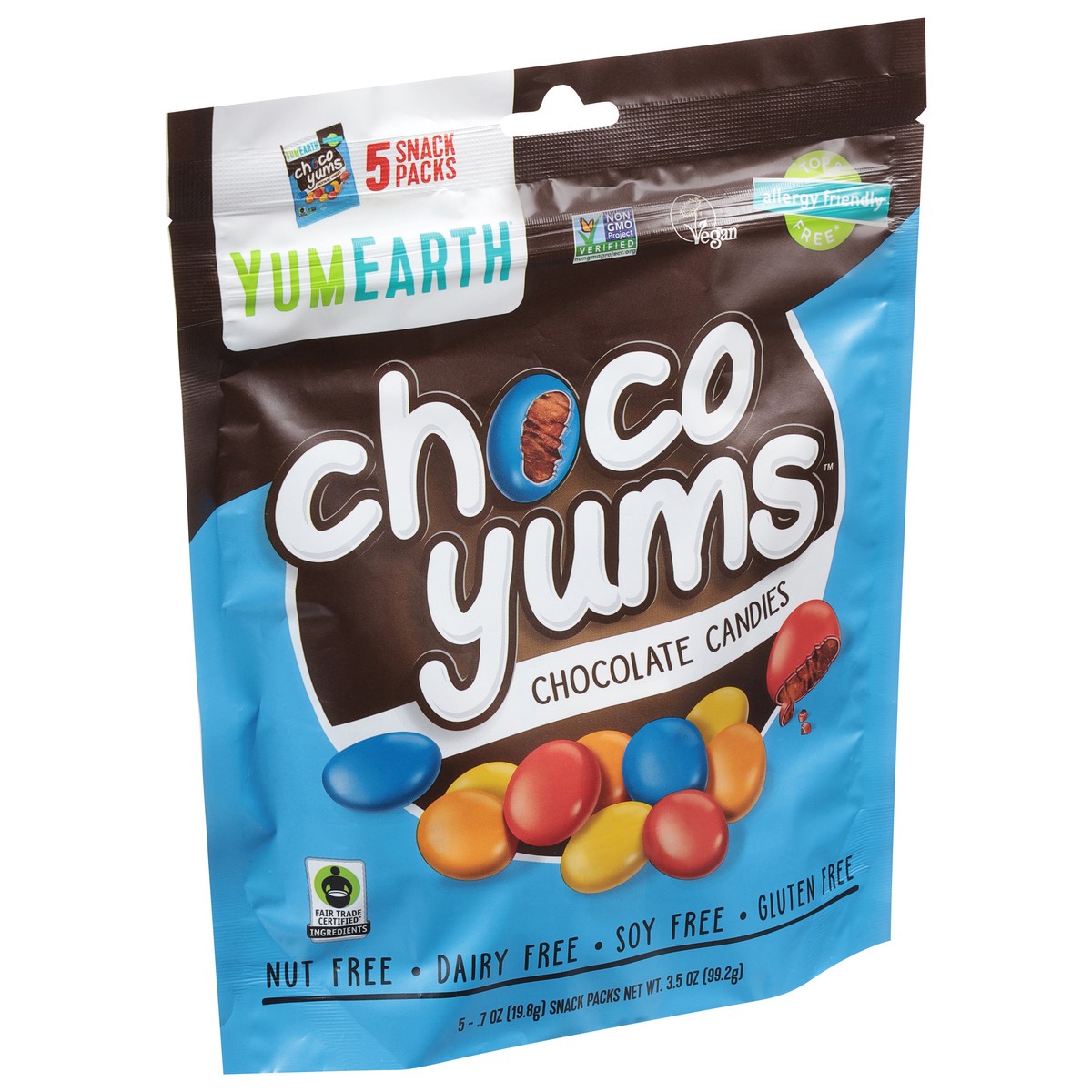 slide 13 of 13, YumEarth Yum Earth Chocolate Yums, 3.5 oz