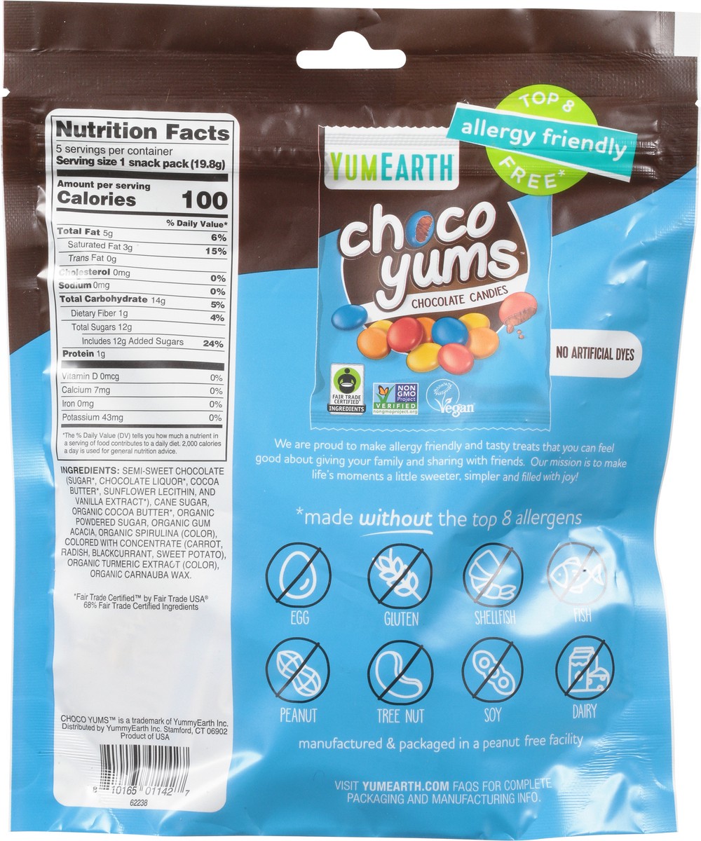slide 7 of 13, YumEarth Yum Earth Chocolate Yums, 3.5 oz