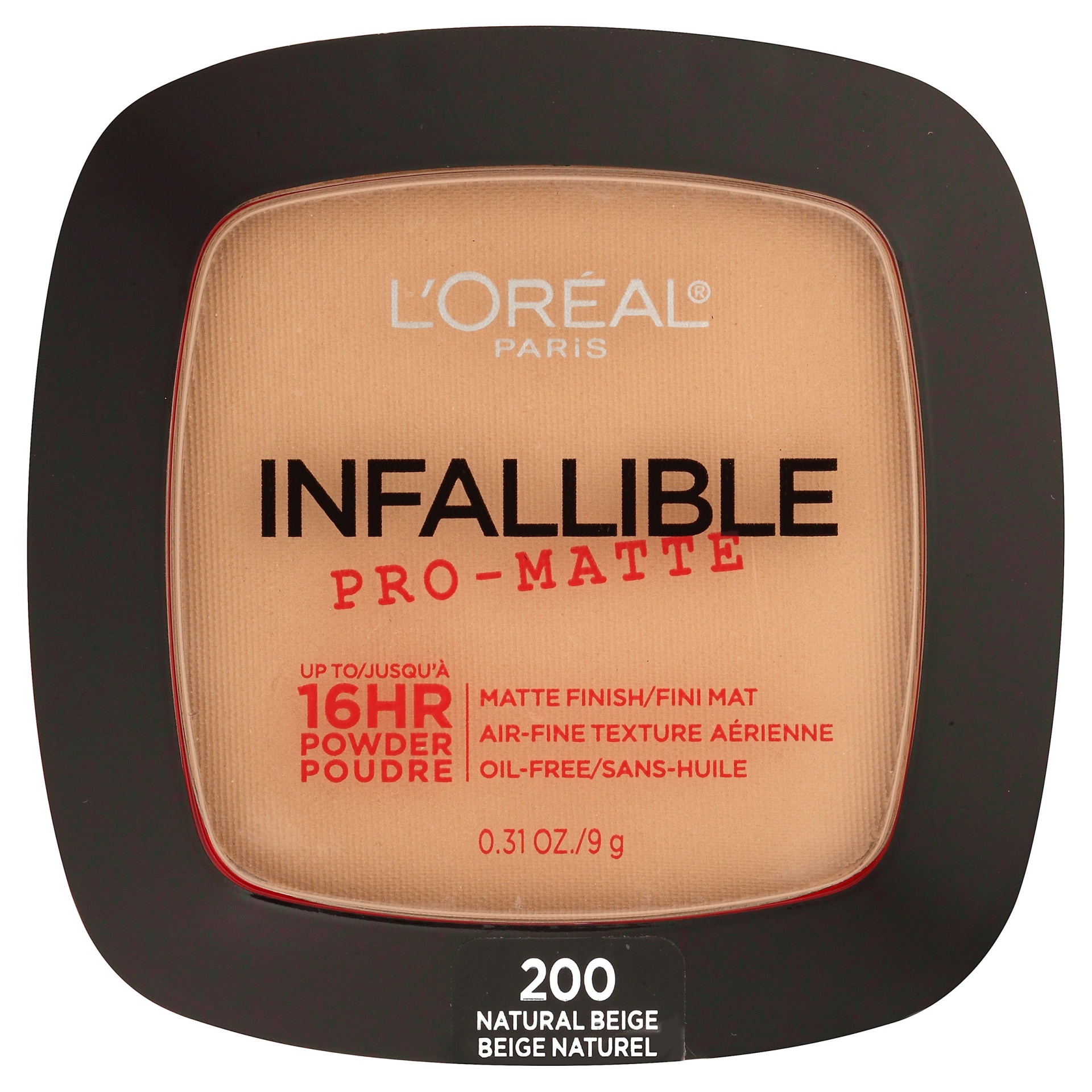 slide 1 of 6, L'Oréal Infallible Pro-Matte Powder 200 Natural Beige, 1 ct