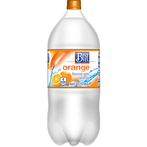 slide 1 of 1, Best Yet Orange Flavored Spring Water - 101.4 oz, 101.4 fl oz